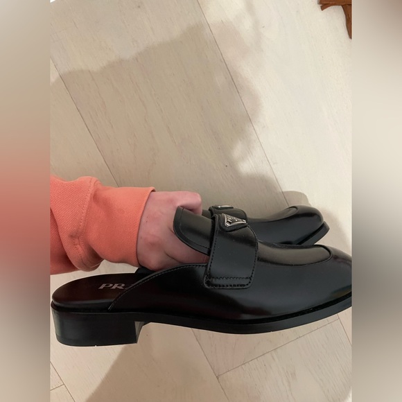 Pristine Condition Prada Size 5 Black Mules. 🖤 - Picture 5 of 8